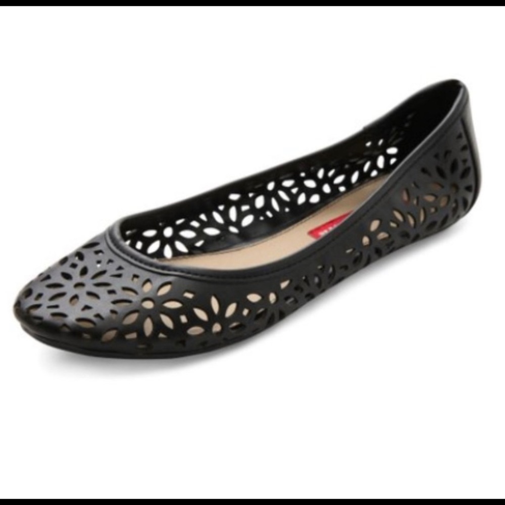 COPY - Union Bay Black Tanya Ballet Flat